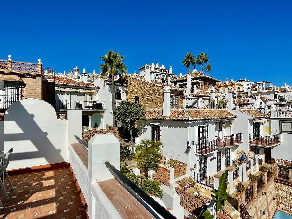 Semidetached Duplex Home At Puebla Aida, Mijas Golf With Pool, Golf And Sea Views Malaga