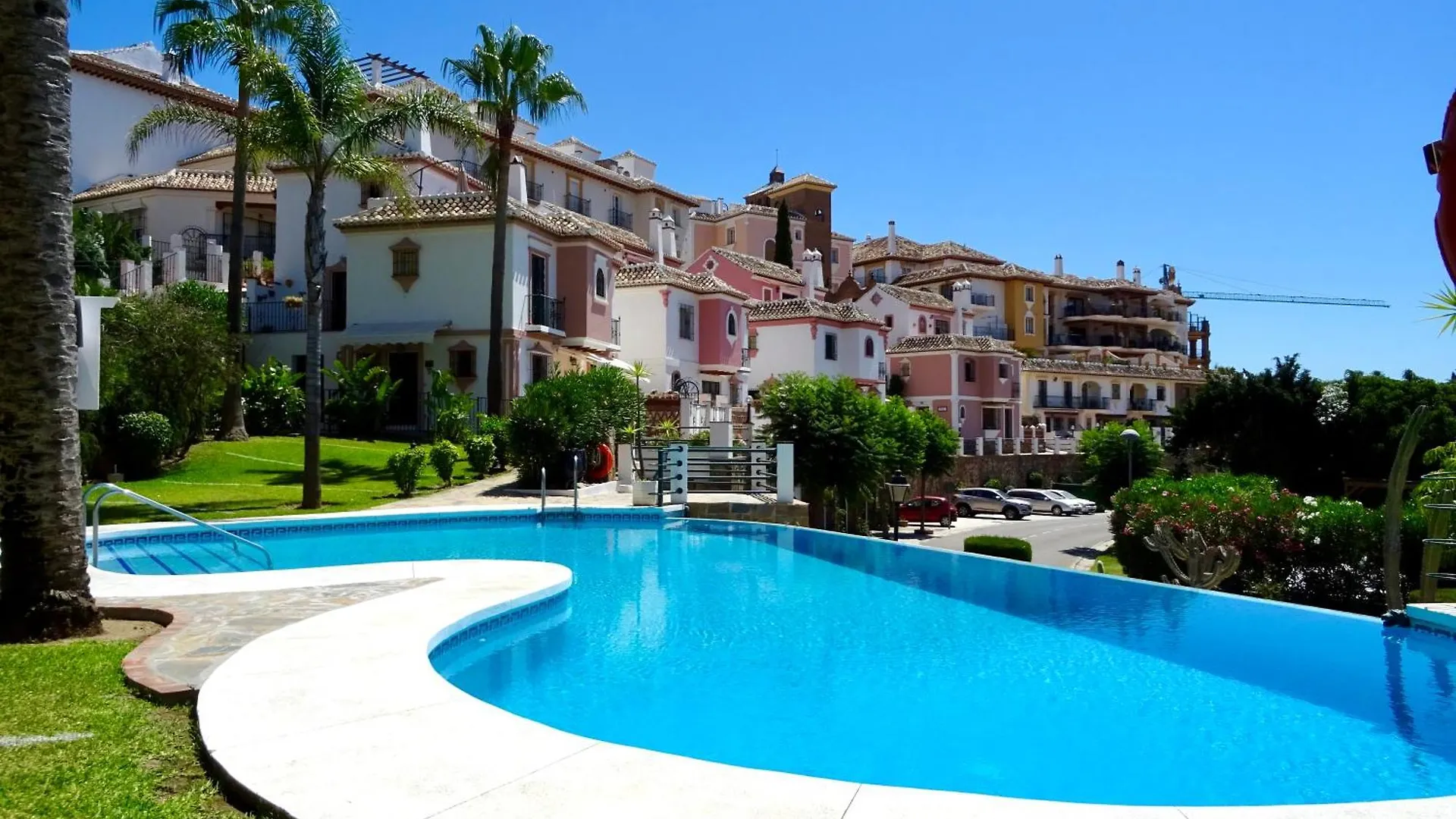 Semidetached Duplex Home At Puebla Aida, Mijas Golf With Pool, Golf And Sea Views Malaga Spain